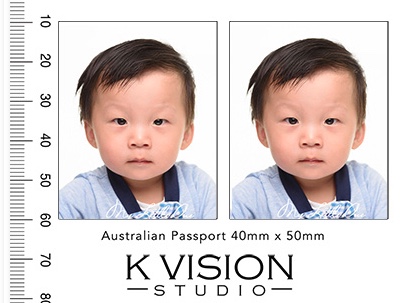 Australian Passport Photo psd template and Chinese Passport Photo psd template